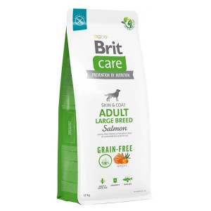 BRIT CARE DOG LARGE BREED SALMON sausā barība suņiem Lasis 12kg
